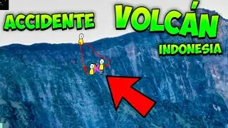 Turista brasile&ntilde;a cae a un volc&aacute;n - El rescate