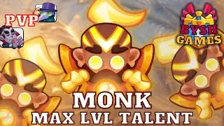 Pawns MAX lvl Talents | Monk VS Blade Dancer (Blooming) | pvp - Rush Royale