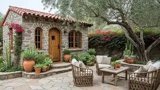 An Intimate Stone Tiny House Where Garden, Patio, And Home Feel Perfectly Balanced