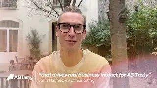 John Hughes VP of Marketing for AB Tasty | Testimonial | Google Ads Saas B2B