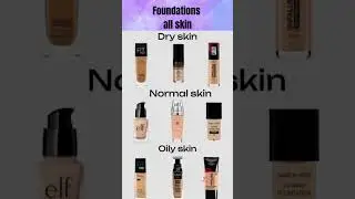 The Best Foundation for Every skin Type | #beautytips #makeuptips #makeoverbyneha