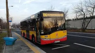 [23.11.16] Przejazd Solarisem Urbino 8,9LEIII #9214 (Mobilis) na linii 196/2