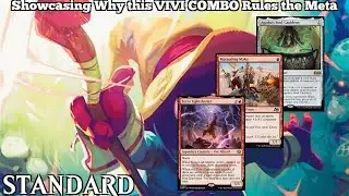 Showcasing Why this VIVI COMBO Rules the Meta | UR Cauldron | Standard Bo3 | Mythic Rank | MTG Are