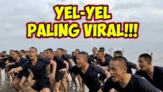 Viral‼️ Yel yel  Brimob Siswa Tamtama Brimob Angk. 48 || Petarung Sejati||Renang Laut