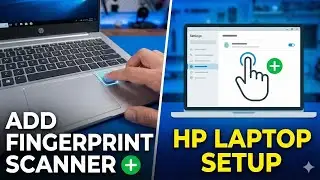 How to Add Fingerprint on HP Laptop | Set Up Biometric Login (Windows 10/11)