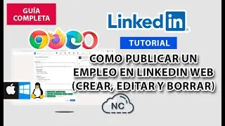 COMO PUBLICAR UN EMPLEO EN LINKEDIN WEB 
