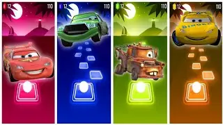 MC quuen Evil Vs MC quuen Eater Vs Car 3 Mater Vs Dinoco 