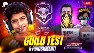 🔴Friday Chill Stream &ndash; Guild Test + Custom Rooms With Subscribers | FREE FIRE LIVE