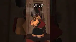 Ручная мортира с кишками и чёрным порохом СЛОМАНА #roblox #кишкиичёрныйпорох #шорты