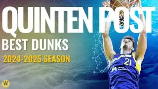 Quinten Post's Best Dunks of the 2024-25 Season