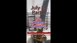 Live Katana Showcase &ndash; Explore Real Blades, Steel Patterns & Craftsmanship
