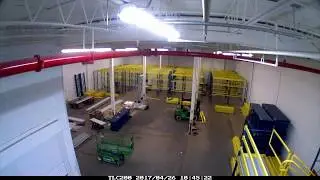 Storage Mezzanine Time-Lapse
