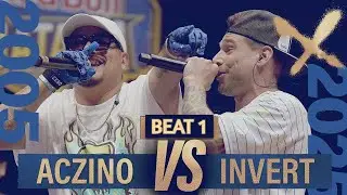 INVERT vs ACZINO || BEAT 1 || DJ STUART: DINERO || Red Bull Batalla Nueva Historia