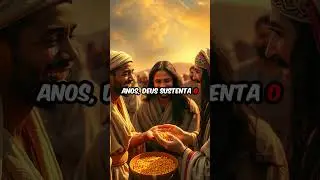 Porque Israel Vagou 40 Anos no Deserto?😨| #historiasdabiblia #reflex&atilde;o #fe #shorts #terraprometida