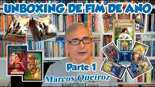UNBOXING DE FIM DE ANO (Tar&ocirc;s e Lenormands) - Parte 1