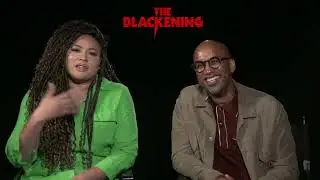 #TheBlackening Tim Story and Tracy Oliver Explain Those Black Masks #horror #podcasts