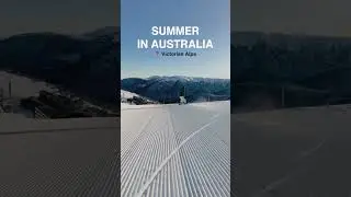 Summer Snowboarding in Australia 🇦🇺 #snowboarding #australia