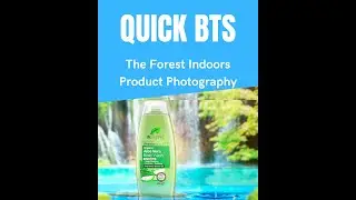 Product Photogoraphy at Home - Creating the Forest Indoors