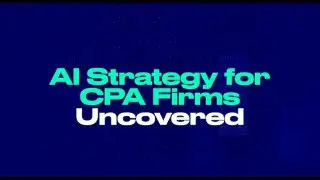 AI Strategy for CPA Firms : Uncovered | Miles Masterclass | Trailer