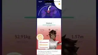 ✨У МЕНЯ ПОЧТИ НЕ ПОЛУЧИЛСЯ ШЭДОУ ШУНДО ДАРКРАЙ В POKEMON GO!!!✨ #шорты #покемон