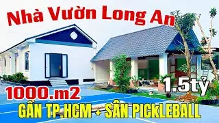👉NHÀ VƯỜN NGHĨ DƯỠNG GẦN TP.HCM. Tặng dàn karaoke khủng trị giá 200tr