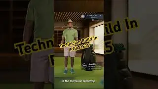 Technician Build in PGA Tour 2k25 #pga2k25 #pgatour2k25 #golf #gaming short