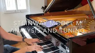 Steinway Model M Analysis & Tuning with examples from Liszt, Bartok, Greig, Debussy, Schumann & Bach