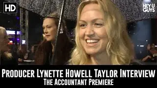 Producer Lynette Howell Taylor Premiere Interview - The Accountant
