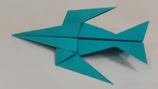 Paper airplane easy that fly far | Paper plane craft