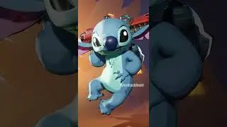 What If Marvel Rivals Had Stitch as Rocket Raccoon Emotes #shorts