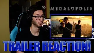 MEGALOPOLIS | This Could Be GREAT or... | Trailer Reaction
