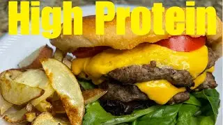 Easy anabolic double smash cheese burger recipe 😍😍