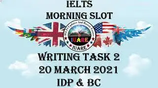 20 March 2021 IELTS / Writing Task 2 / Academic / Morning Slot / Exam Review / INDIA