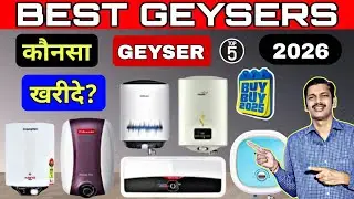 Best Geyser In 2026 🇮🇳 ✅ Top 5 Best Water Heater In 2026 ✅ Geyser Buying Guide