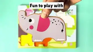 Chunky puzzle #learingforkids #toysforkids #cotsandcuddles #puzzle #chunkypuzzle #chunkytoys #viral