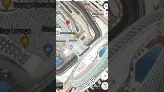 Driving Track On Google Map  || F1 || Cars || Race #shorts
