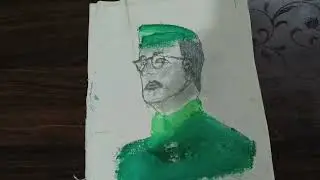 Neta Subhash Chandra BOSE ji drawing republic Day specia.   