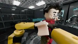 Lego Iron Man Suit Up Animation