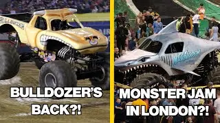 Monster Jam Bulldozer RETURNS?! Overseas Shows are back? Monster Truck News