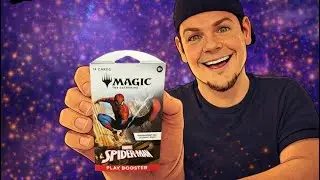 MTG 🕸️ Открытие нового бустера Magic the Gathering Spider-Man! Волшебный понедельник #mtg