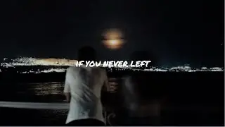 IF YOU NEVER LEFT - BLINK-182 - SLOWED+REVERB