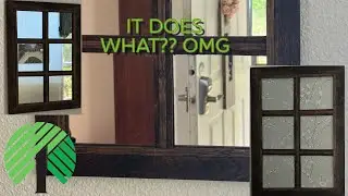 DOLLAR TREE 🌳 MIRROR transformation! Incredible transformation into mirrored window frame