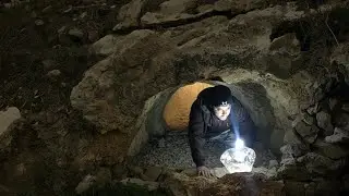 Discovering a lost cave deep in the jungle! We found diamonds inside! 💎🌿🔦