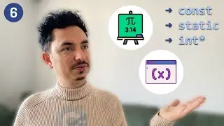 Lucrul cu membri constanți, statici și pointeri în C++ 🗝 | Episodul 6