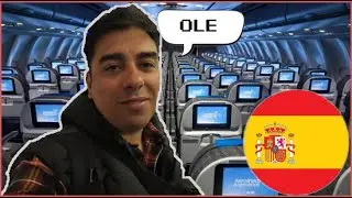 VIP y VIAJE a EZEIZA → MADRID por AEROLINIAS 🛫🇪🇸
