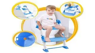 Top Gadget For Kids Baby Potty Training Seat with Step Stool Ladder for Child Toddler Toilet Chair
