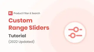 How to make Custom Range Slider for filter options in Product Filter & Search || Boost Commerce App