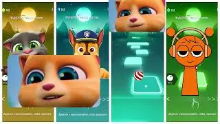 Talking Tom & Friends Tiles Hop Coffin Dance 😱🔥