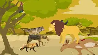 Aesops Fables The Lions Share