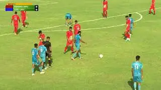 FOOTBALL ⚽️ SBBS University vs ADAMAS University   Khelo India University Games 2023